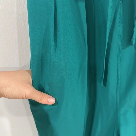 NWT Athleta X Alicia Keys enlighten up teal jumpsuit - Picture 11 of 11